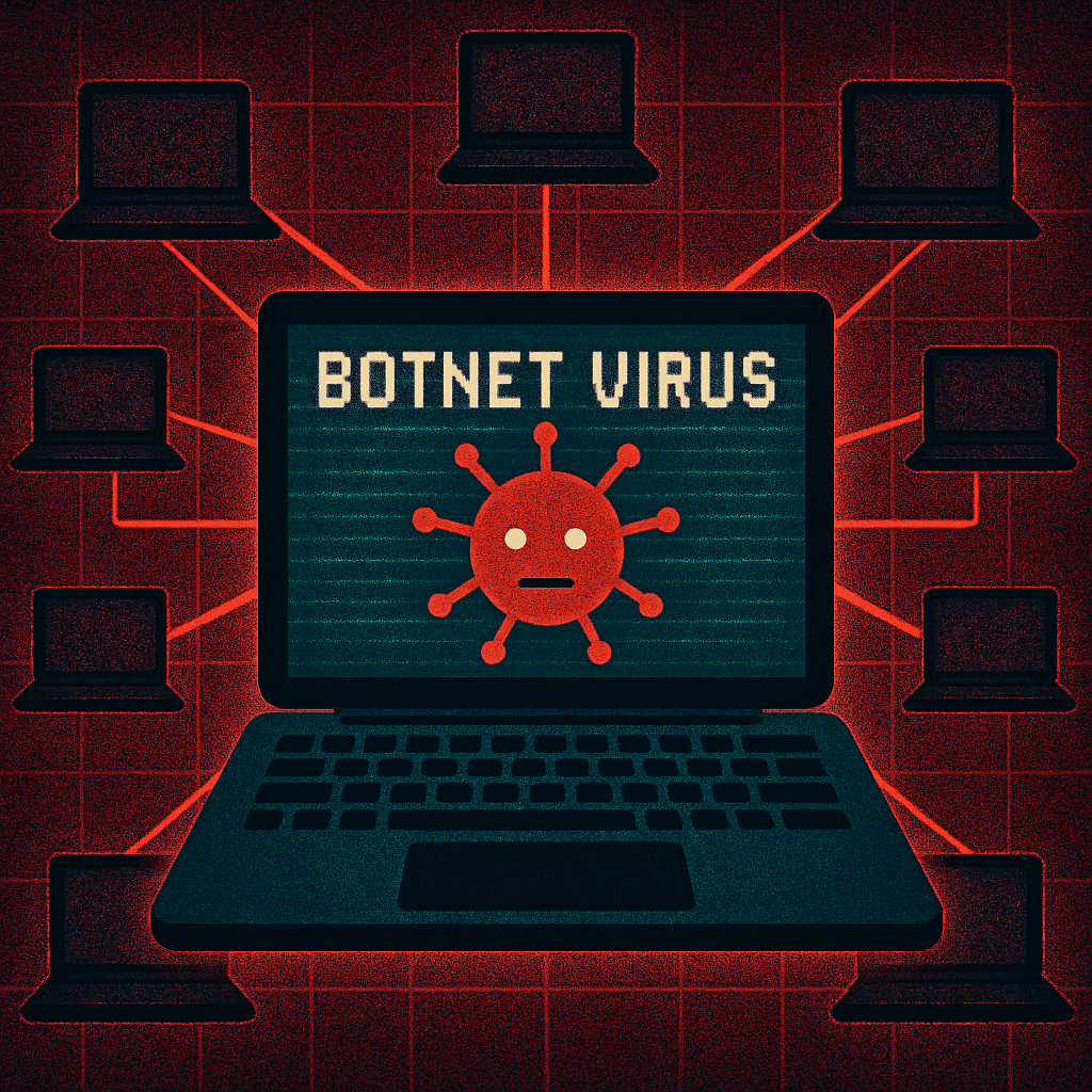 botnet virus on the computer