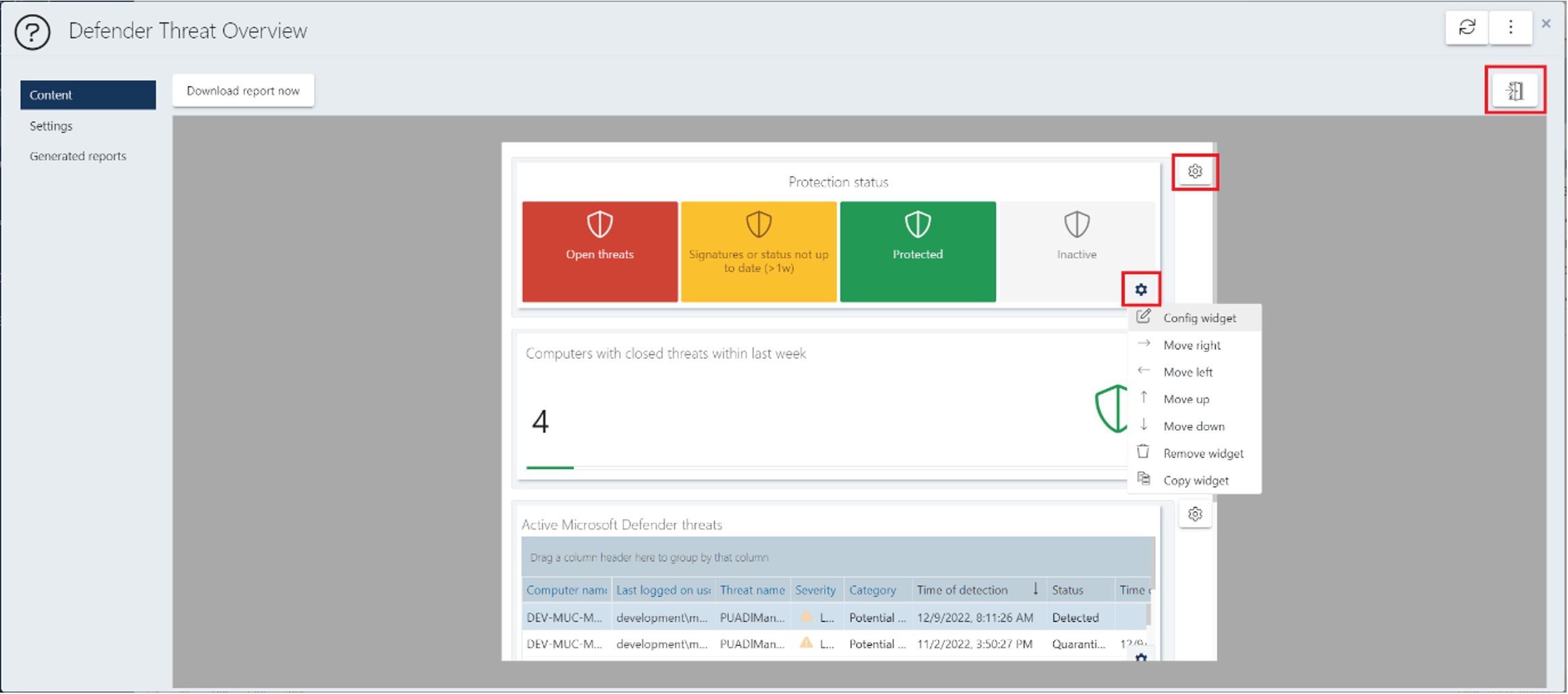 Defender_ConfigureReport Defender_ConfigureReport