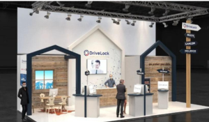 drivelock-Stand auf der Messe