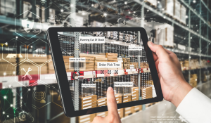 Supply chain management process on the tablet